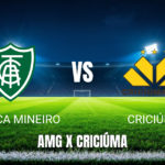 Onde assistir a América Mineiro x Criciúma: Palpite para 23/06/2026