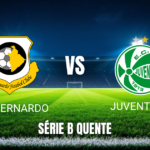 Onde assistir São Bernardo x Juventude ao vivo: Palpite para 21/06/2026