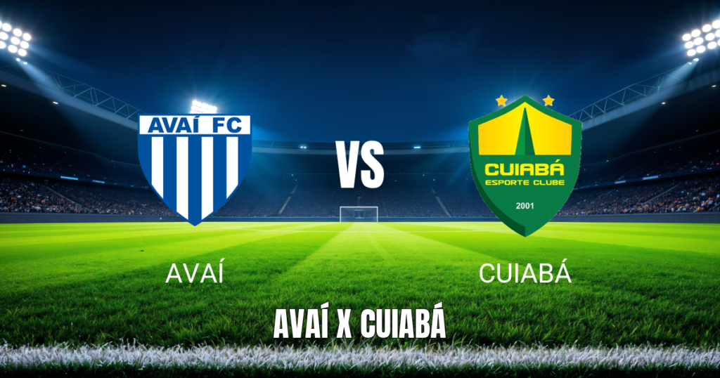 Onde assistir Avaí x Cuiabá ao vivo: Palpite e horário - 21/06/2026