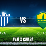 Onde assistir Avaí x Cuiabá ao vivo: Palpite e horário - 21/06/2026