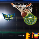 Dallas Wings domina Seattle Storm e vence por 79 a 56