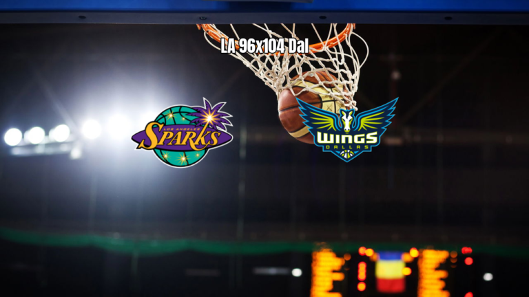 Sparks x Wings: Dallas vence por 104 a 96 em grande jogo
