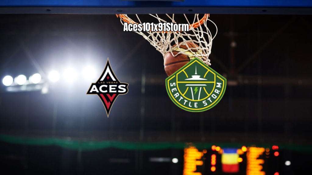 Las Vegas Aces vence Seattle Storm por 101 a 91 na WNBA
