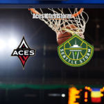 Las Vegas Aces vence Seattle Storm por 101 a 91 na WNBA