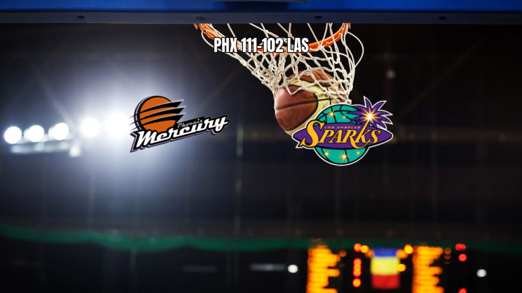 Phoenix Mercury vence Sparks por 111 a 102 na WNBA