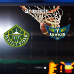Seattle Storm 112 x 110 Dallas Wings - Vitória emocionante