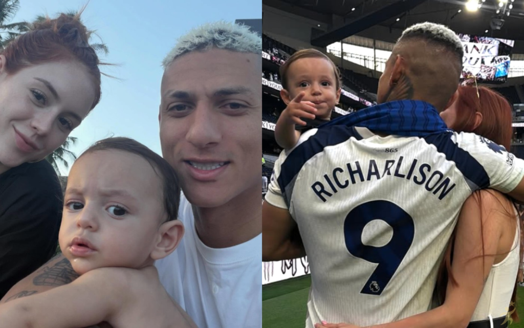 Richarlison rebate críticas ao nome do filho em festa Copa