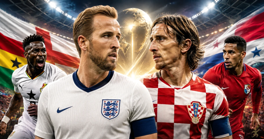 Copa 2026: Inglaterra e Croácia Lideram Grupo L