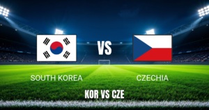 Onde Assistir Coreia do Sul vs República Tcheca: Palpite e Transmissão ao Vivo - 11/06/2026