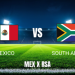 Onde assistir México x África do Sul: horário e palpite 11/06/2026