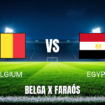 Onde assistir Bélgica x Egito ao vivo na Copa do Mundo 2026 - Palpite 15/06/2026
