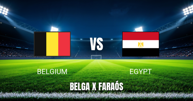 Onde assistir Bélgica x Egito ao vivo na Copa do Mundo 2026 - Palpite 15/06/2026
