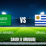 Onde assistir a Arábia Saudita x Uruguai: Palpite para 15/06/2026