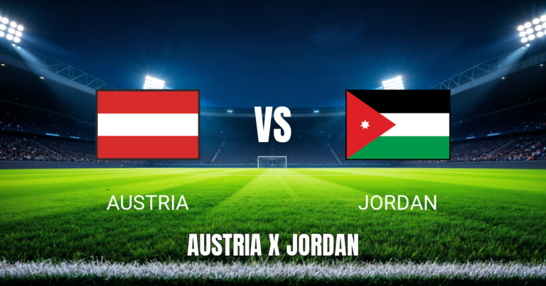 Onde assistir a Austria x Jordan ao vivo - Palpite 17/06/2026