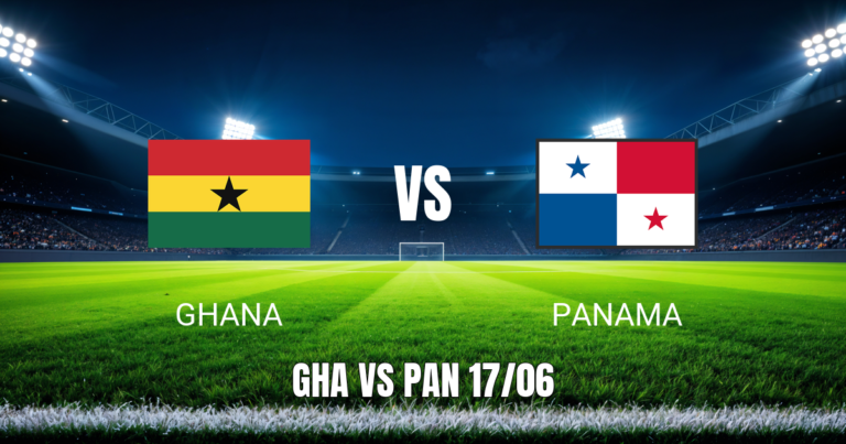 Onde assistir Ghana x Panama pela Copa do Mundo 2026: Palpite e onde ver ao vivo 17/06/2026