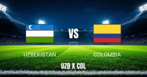Onde Assistir Uzbequistão x Colômbia ao Vivo – Palpite e Horário (17/06/2026)