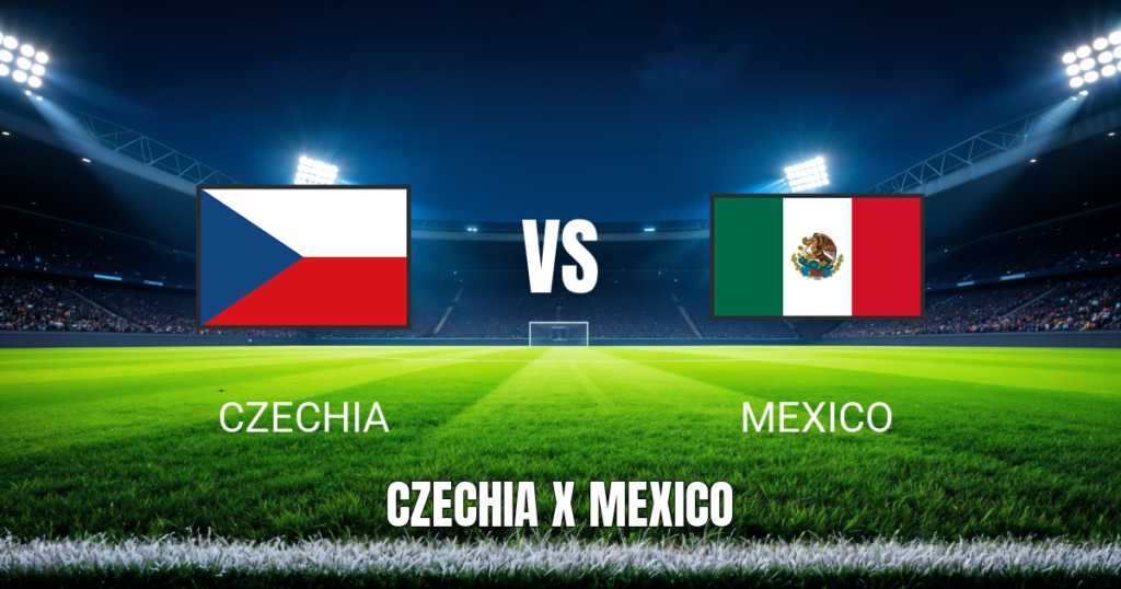 Onde assistir a Czechia x Mexico: Palpite e transmissão para 24/06/2026