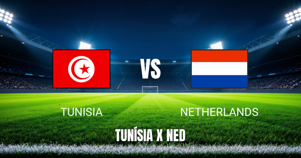 Onde assistir a Tunisia x Netherlands ao vivo: Palpite para 25/06/2026