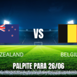 Onde assistir Nova Zelândia x Bélgica: Palpite para 26/06/2026