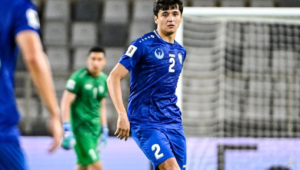 Khusanov, do Manchester City, estreia na Copa pelo Uzbequistão