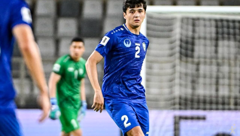 Khusanov, do Manchester City, estreia na Copa pelo Uzbequistão