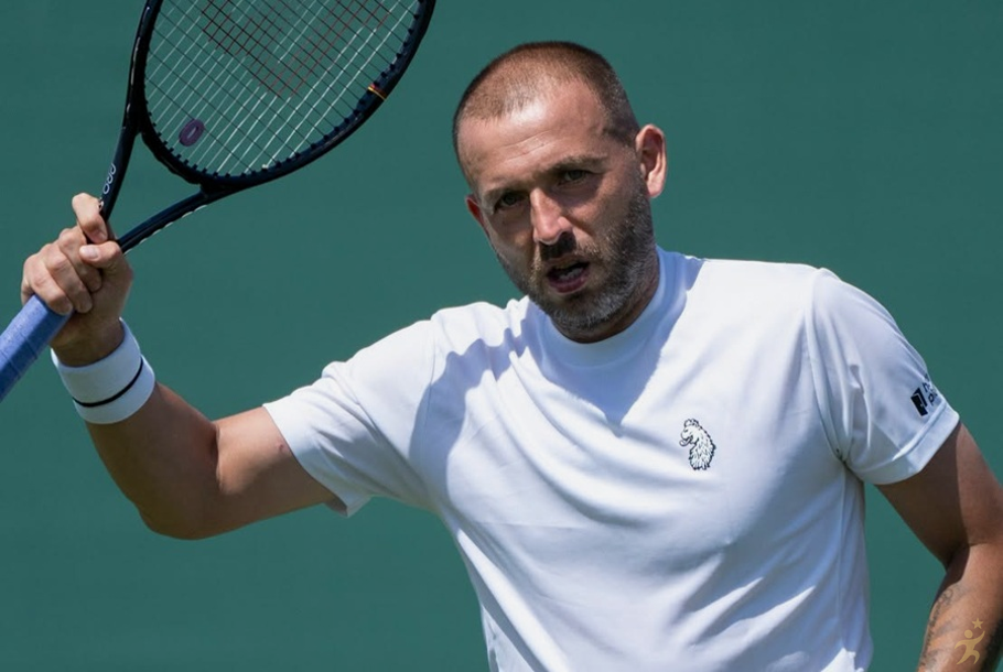 Evans se despede de Wimbledon com derrota no quali