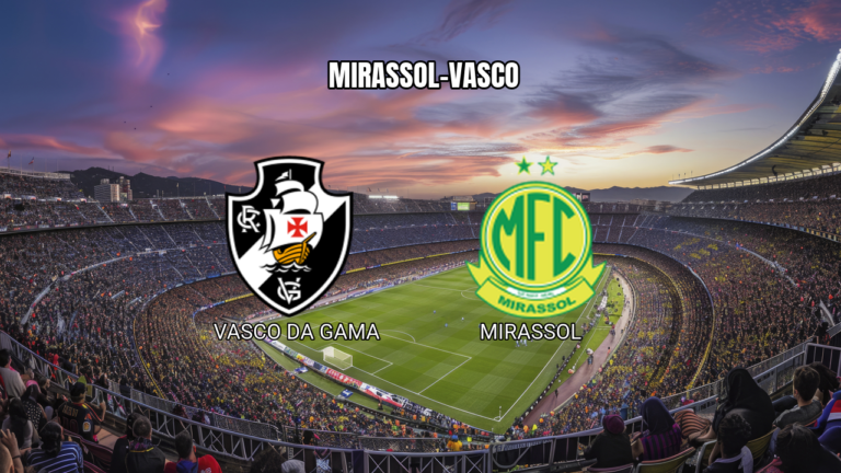 Palpite Vasco x Mirassol: Análise e Prognóstico 25/07/2026