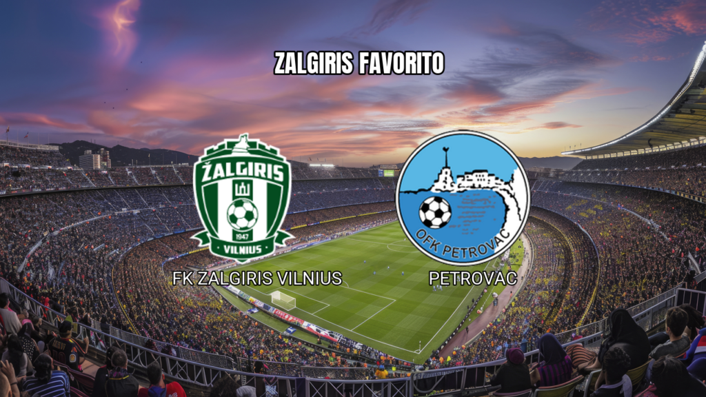 Palpite FK Zalgiris Vilnius vs Petrovac pela UEFA Europa Conference League - 16/07/2026