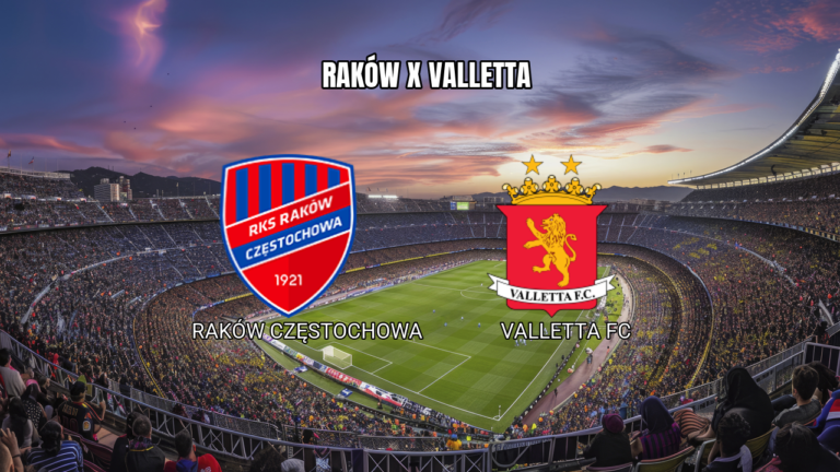 Palpite Raków Częstochowa x Valletta: Análise para 23/07/2026