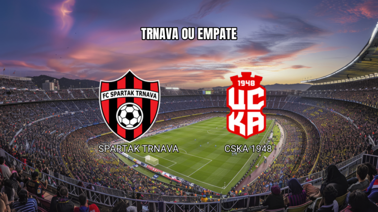Palpite para Spartak Trnava x CSKA 1948 - 22/07/2026