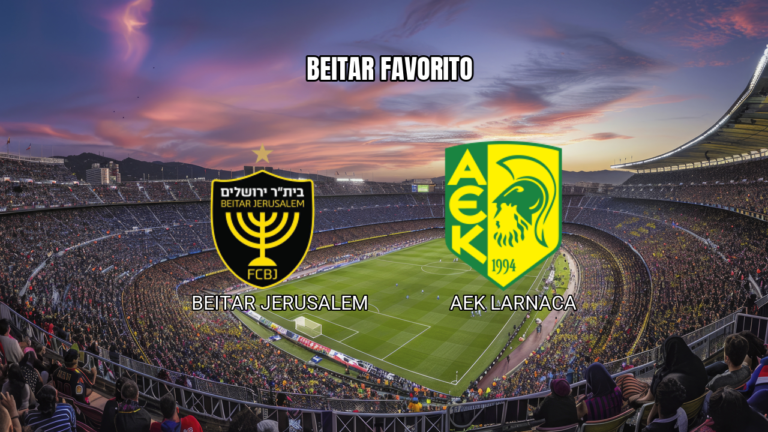 Palpite Beitar Jerusalem x AEK Larnaca 30/07/2026