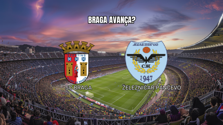 Palpite SC Braga x Železničar Pančevo: Braga Favorito na Volta – 30/07/2026