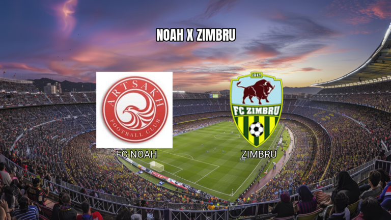 Palpite: FC Noah vs Zimbru - UEFA Conference League 30/07/2026