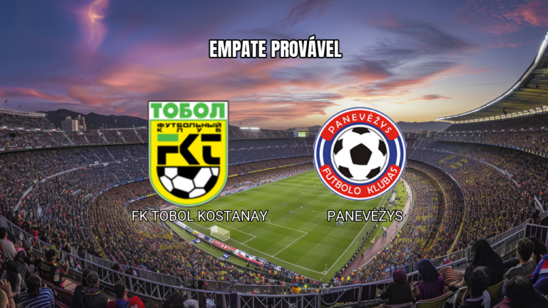 Palpite FK Tobol Kostanay x Panevėžys – 30/07/2026