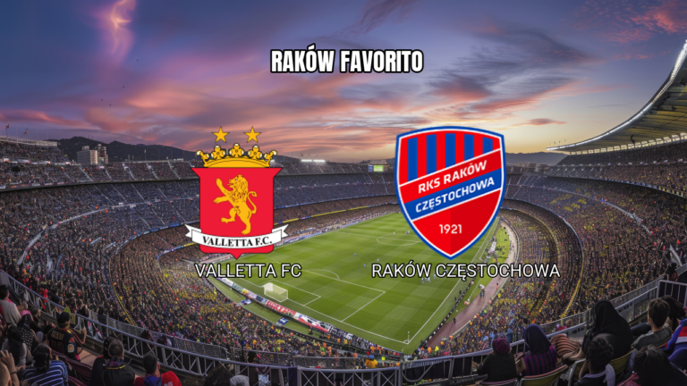 Palpite: Valletta x Raków Częstochowa na UEFA Conference League - 30/07/2026