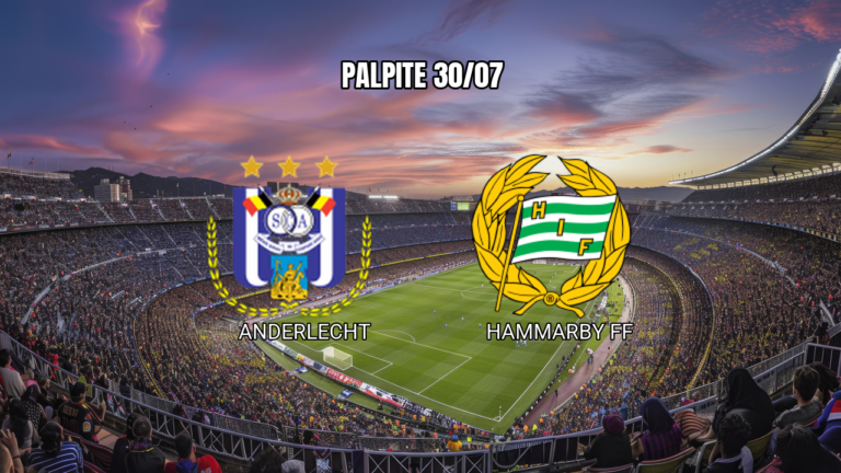 Palpite: Anderlecht x Hammarby – Europa League 30/07/2026