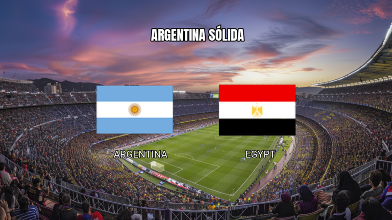 Palpite Argentina x Egito: Copa do Mundo 07/07/2026