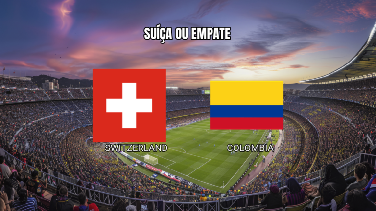 Palpite Suíça x Colômbia: Análise e Prognóstico 07/07/2026
