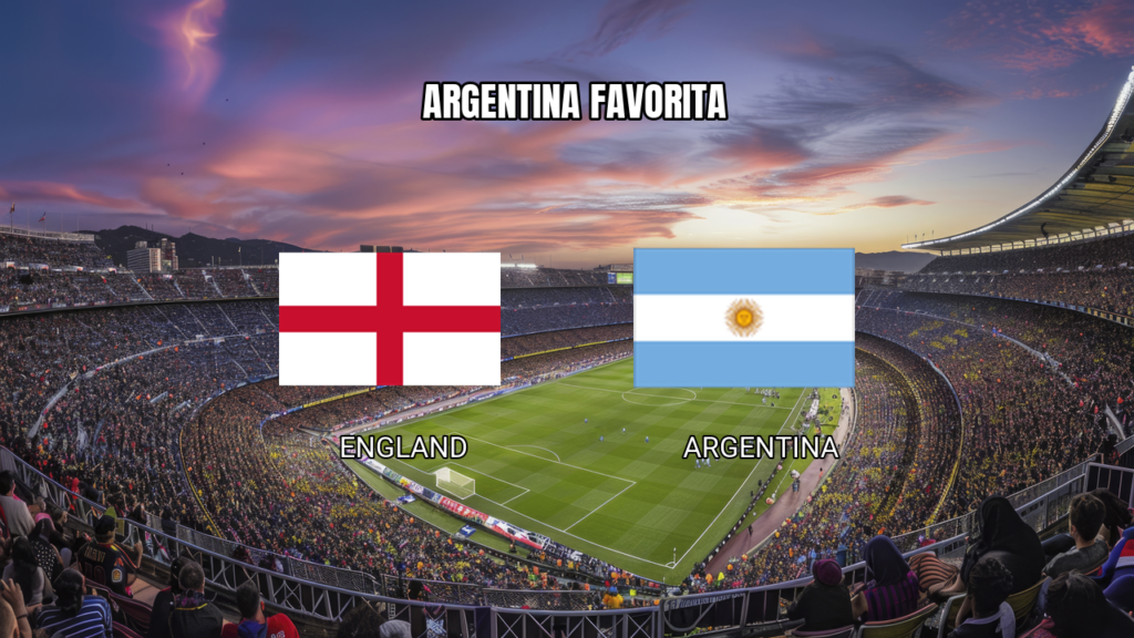 Palpite Inglaterra x Argentina: Mundial 15/07/2026