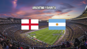Palpite Inglaterra x Argentina: Mundial 15/07/2026