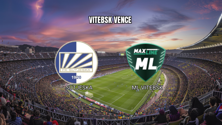 Palpite Sutjeska x ML Vitebsk na Europa Conference League 30/07/2026