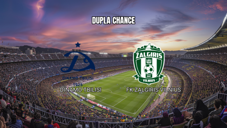 Palpite Dinamo Tbilisi x Zalgiris Vilnius 23/07/2026