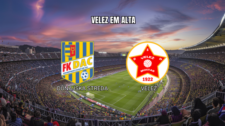 Palpite: Dunajska Streda vs Velez - Quem leva a melhor? 23/07/2026