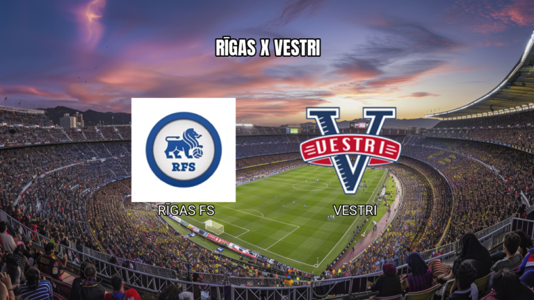 Palpite Rīgas FS x Vestri: Análise para 23/07/2026