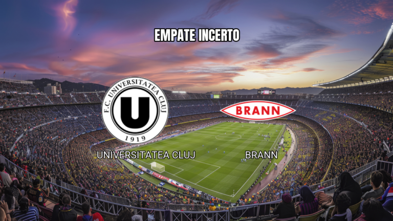 Palpite Universitatea Cluj x Brann: UEFA Europa Conference League 23/07/2026