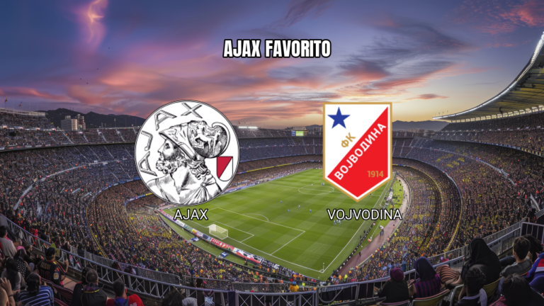 Palpite Ajax vs Vojvodina: Favoritismo Holandês – 30/07/2026