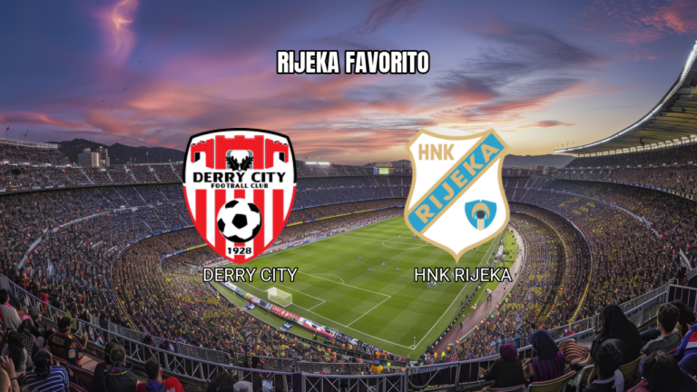 Palpite Derry City x HNK Rijeka: Prognóstico para 30/07/2026