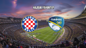 Palpite: Hajduk Split x Pafos – Europa League 23/07/2026