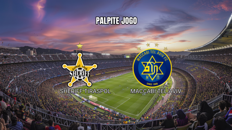 Palpite Sheriff Tiraspol vs Maccabi Tel Aviv 23/07/2026