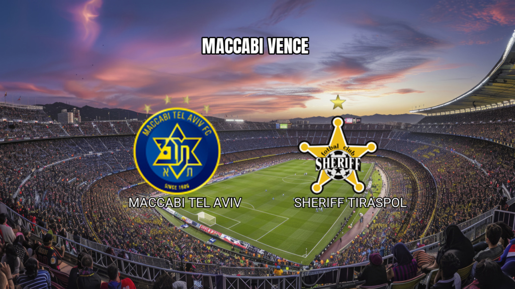 Palpite Maccabi Tel Aviv x Sheriff Tiraspol: 30/07/2026